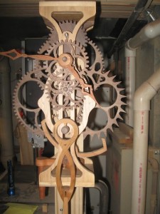 Wooden Gear Clock